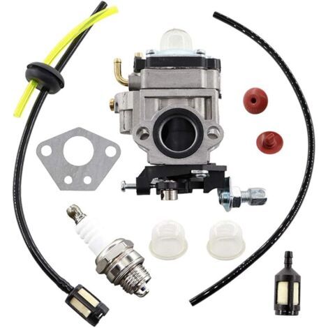 Pair Kit de carburateur pour Florabest FBS 43 A1, FBK 4 B2 4 en 1 / Parkside PBK 4 A1, PBS 2 A1 Débroussailleuse (1/5)