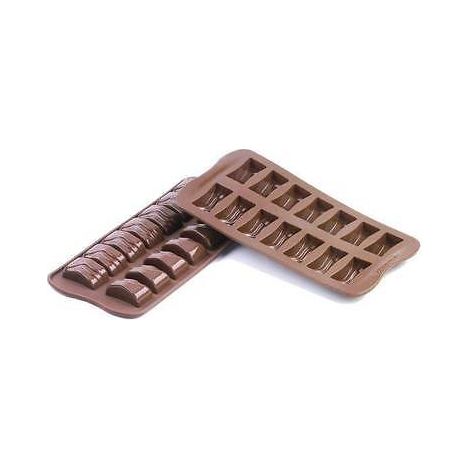 SILIKOMART STAMPO SILICONE FORNO EASYCHOC JACK CIOCCOLATINI DOLCI SCG09