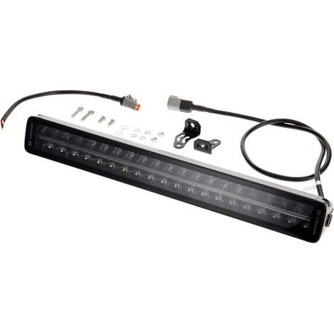 LED-Arbeitsleuchte, 200 W, 16800 lm, rechteckig, 12/24 V, weiß/orange, 561 x 70 x 67 mm mit Deutsch-Stecker, Combo, gerade, 40 LEDs, E-Boost LA10813 (1/5)