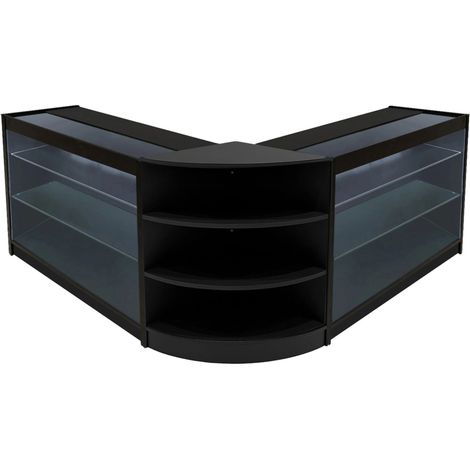 Apollo LED Shop Counter Set LM60 & 2 x K1200 - Black