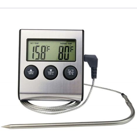 Thermometre alimentaire de cuisine Sonde de minuterie Thermometre alimentaire Modele: SN015 Envoi sans batterie zhuoxuan (1/5)