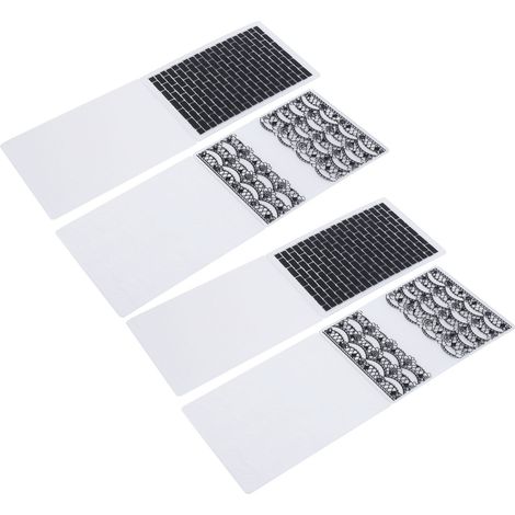 Set mit 4 Prägebeuteln aus Kunststoff für Kartenherstellung, Scrapbooking und Bastelarbeiten. (1/5)