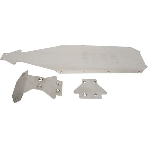 Protection de châssis en acier inoxydable pour pièces de voiture RC Arrma Kraton EXB 1/8 (1/5)
