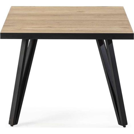 Mesa de centro Mateo acabado natural, 45cm(alto) 60cm(ancho) 60cm(fondo) (1/3)