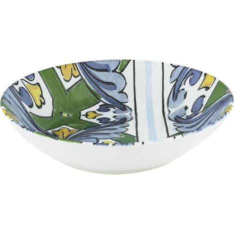 Insalatiera in ceramica decorata sottosmalto Taormina (1/4)