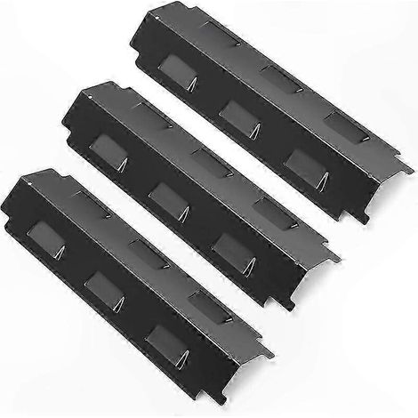 Lot de 3 Diffuseur de Chaleur 37cm pour Barbecues et Grils, Accessoires de Cuisson Universels, Plaque de Répartition Thermique (1/5)