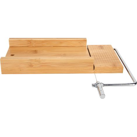 Coupe-savon en bambou pour gâteaux, bougies, chocolats et aliments (panneau en bois de bambou) (1/5)