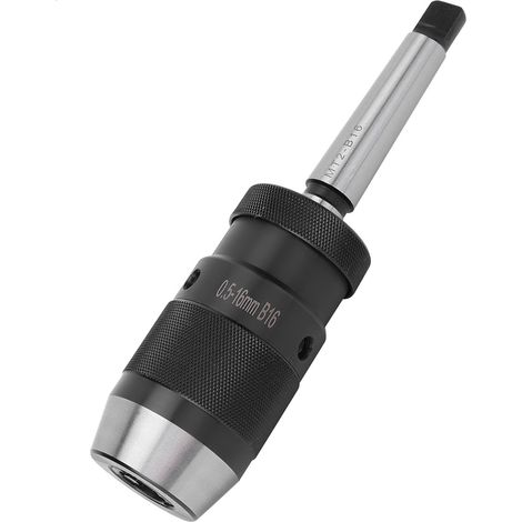 Mandrin de perceuse à libération rapide sans clé, cône Morse MT2-B16 pour perçage 0.5-16mm (1/5)