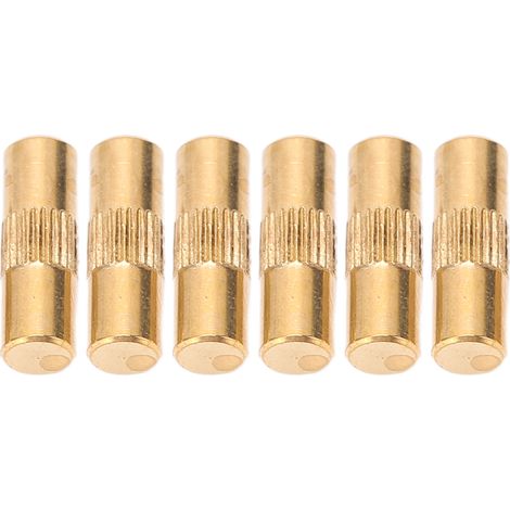6 Vis de dérive pour planche de surf en laiton anti-rouille - Fixation sécurisée pour longboard - Lot de 6 pièces (1/5)