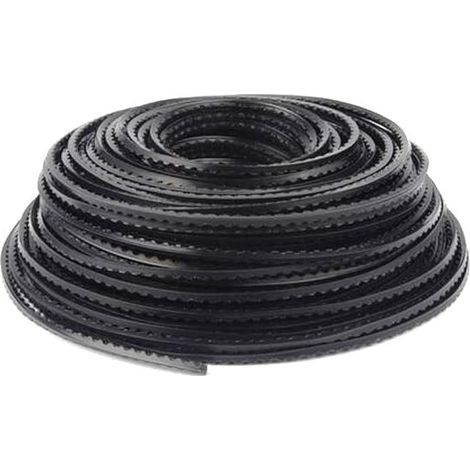 Fil de coupe en nylon pour débroussailleuse - 3 mm x 53 m - Fil denté - Fil pour débroussailleuse - Fil pour débroussailleuse et mauvaises herbes (1/5)