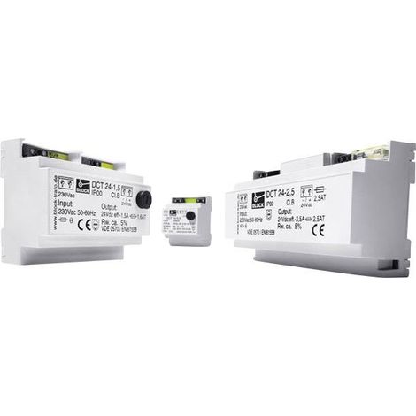 BLOCK DCT 24-0,5 Alimentation en courant continu non régulée 24 V/DC 0.50 A 12 W Nbr. de sorties:1 x Contenu 1 pc(s) Y001671