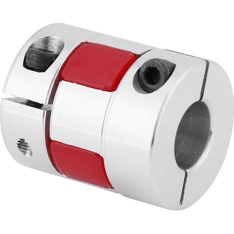 1 Stück Kupplungskupplung aus Aluminiumlegierung mit Pflaumenwelle, passend für D25 L30 7-11 mm (1/5)