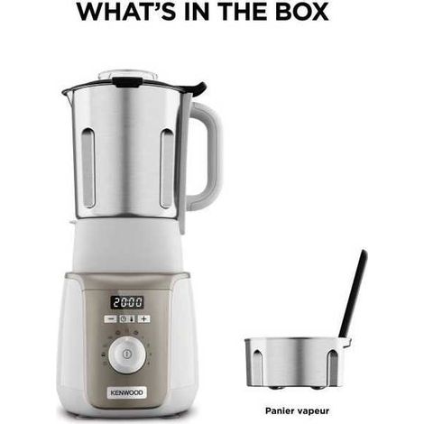 Frullatore riscaldante - Kenwood SOUPEASY+ - CBL30.000CP - 1000 W - 1,75 L - 4 programmi - champagne (1/3)