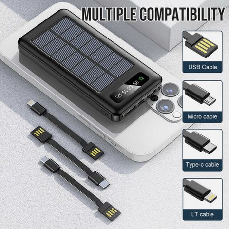 Batterie Externe Portable De 68000mah De La Banque De Puissance 3.0a Avec Une Charge Rapide