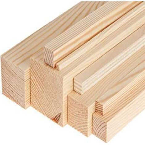 Travetti morali piallati abete sezione : 40 x 70 mm ( 4 pz. ) / 300 cm