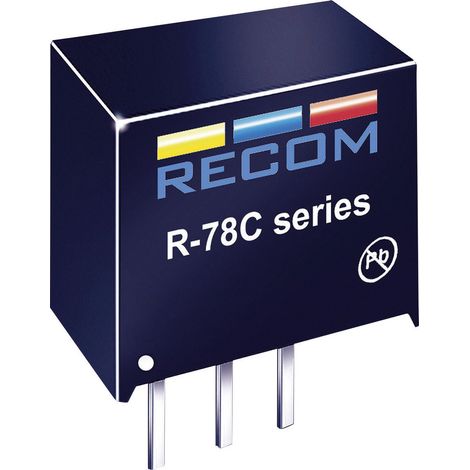 RECOM R-78C12-1.0 DC/DC-Wandler, Print  12 V/DC 1 A  Anzahl Ausgänge: 1 x Inhalt 1 St.