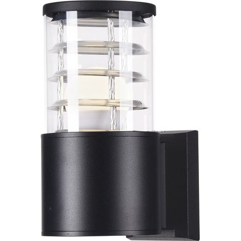 Lampada da parete Outdoor in Alluminio Bronx Nero (1/5)