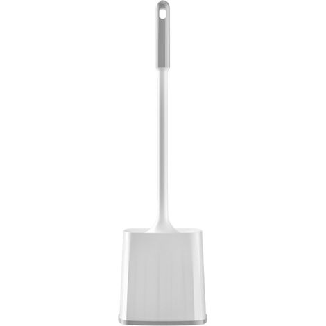 Brosse de toilette et support, brosse de toilette rotative à 360° avec long manche, pour salle de bain (1/5)