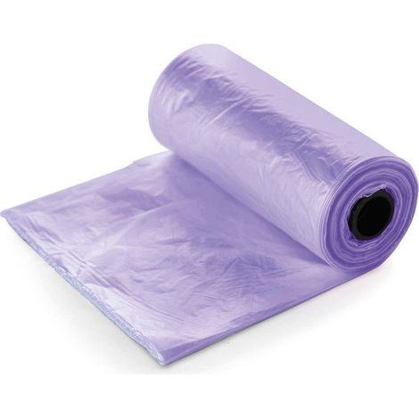 3 ricariche da 15 sacchetti igienici ciascuno colore nero 22x32 cm