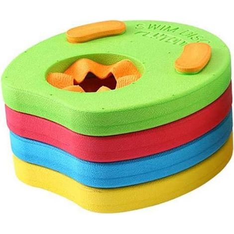 4 Disques de Bras Gonflables EVA pour Enfants, Brassards de Natation Colorés, Manches Flottantes, Cerceaux de Flottaison (1/5)