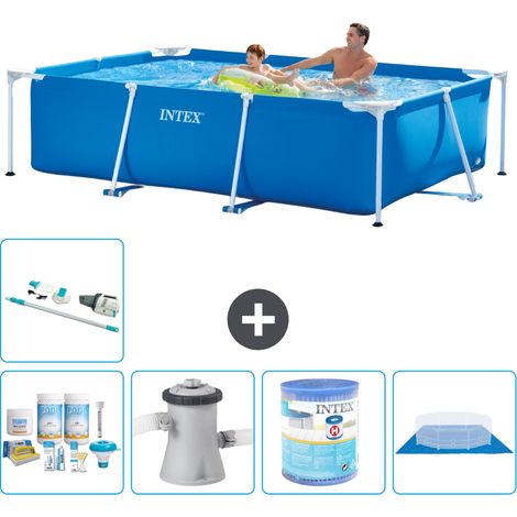 Intex Piscina con struttura Rettangolare - 260x160x65 cm - 7-pezzi  S40126 (1/5)