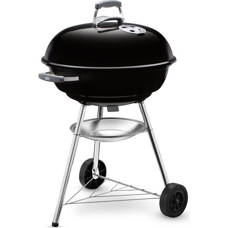 Weber 1502061 barbacoa y parrilla al aire libre Tetera Carbón (combustible) Negro, Gris (1/5)