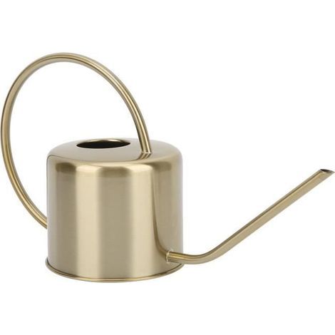 1 Gießkanne aus Messing, langer Ausguss, 1300 ml, Retro-Gießkanne für Sukkulenten, Garten und Inneneinrichtung (1/5)