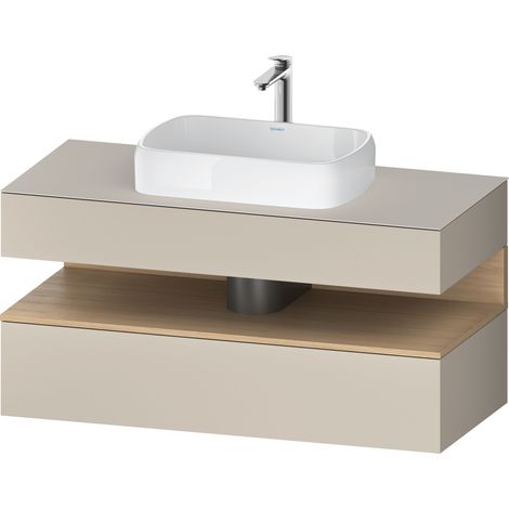 Duravit Collection One Meuble sous-vasque sur console, 1 tiroir, (1/2)