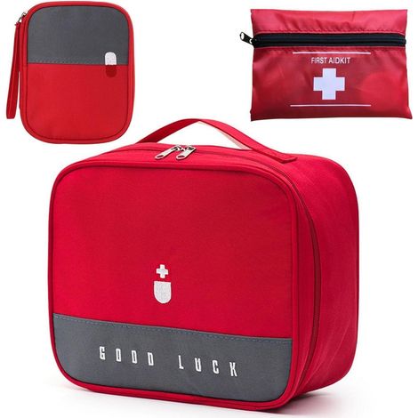 3er Set Erste Hilfe Tasche, Reiseapotheke, Notfall-Set, wasserdicht, für Outdoor & Reisen