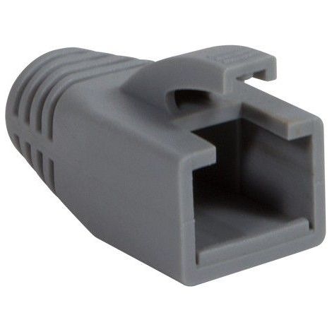 Intellinet Copriconnettore per Plug RJ45 Cat.6 8mm Grigio (1/3)