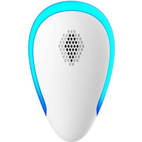 Repellente per zanzare ad ultrasuoni, 1 dispositivo per mouse ad ultrasuoni professionale ed efficace, potente repellente per topi e ratti ad ultrasuoni (1/5)