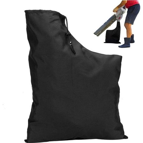 Accessoires de JardinageSac de souffleur Feuilles Grand Sac Rangement étanche pour souffleur Feuilles avec Cordon Serrage et aspirateur à Fermeture éclair pour Accessoires Collection (1/4)