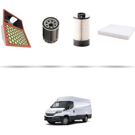 Kit tagliando 4 filtri compatibile con Iveco Daily VI 70C 17 3.0 HPI 125KW dal 2014 (1/5)