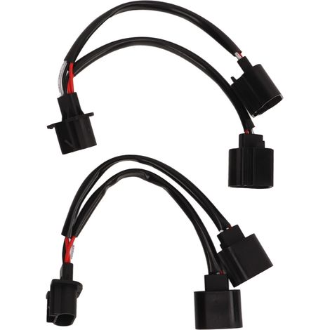 2x H13 9008 Adaptateur de Faisceau de Conversion pour Phares, Connecteur Mâle à Femelle, Branchement Direct pour LED Camion Pickup (1/5)