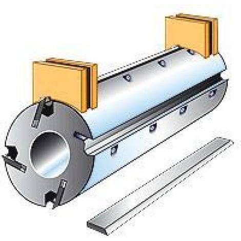 Leman – Jeu de 2 positionneurs magnétiques de fers pour D. 96 mm – Réglage précis des couteaux sur porte-outils en acier – Pour professionnels