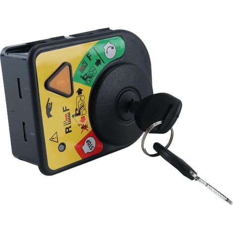 Module de commutation robuste pour 925-06119c 725-04227 avec 2 clés et 7 bornes, compatible avec les tondeuses autoportées.