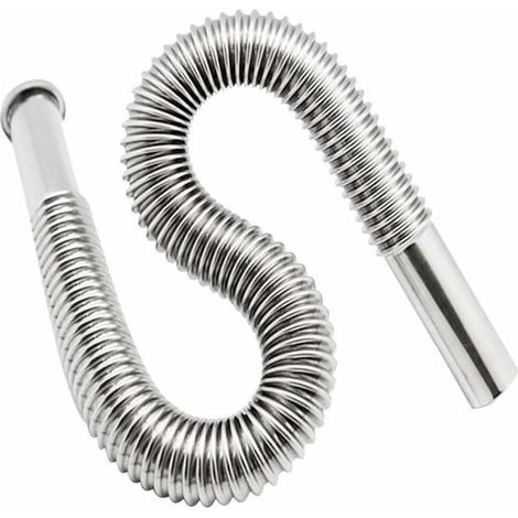 Raccord de tuyau flexible en PVC extensible, tuyau de vidange flexible, siphon/désodorisant extensible universel pour lavabo (1/3)