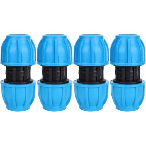 [NON UTILIZZATO] pezzi da 25 mm a 25 mm PE raccordi per tubi dell'acqua dritti in plastica PVC PE PPR accessori per connettori per tubi