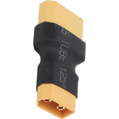 Adaptateur XT90 femelle vers XT60 mâle, portable et sûr pour voitures et avions RC (1/5)