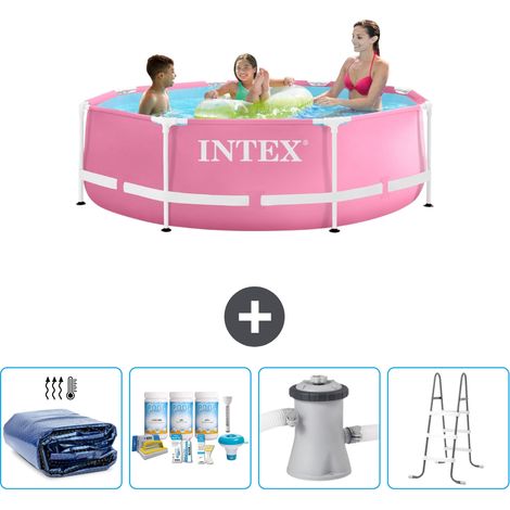 Intex Piscina con estructura Redonda - 244x76 cm - 7-piezas  SCB6 (1/5)