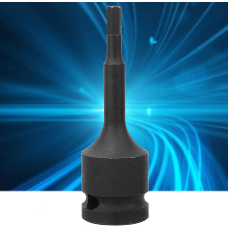 Adaptateur de douille hexagonale 1/2 pouce pour clé à chocs pneumatique, outil de réparation H5 (1/5)