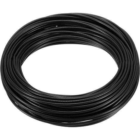 5/64" (2mm) Stainless Steel Cable 304 Wire Cable 7 x 7 Strands Core 50ft (15m) Vinyl Coated Aviation Cable Construction Outdoor Marine Rigging Bridging Railings (1/5)