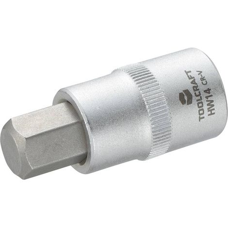 TOOLCRAFT 816161 Brugola interna Inserto giravite a bussola 14 mm 1/2 (12.5 mm)