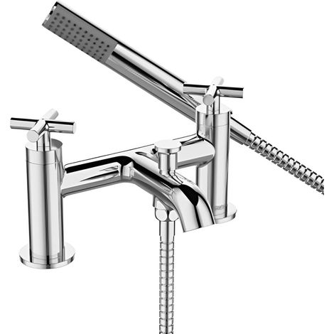Bristan Naxos Bath Shower Mixer Tap - Chrome (1/5)