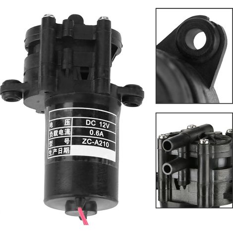 Pompe de surpression auto-amorçante 12 V pour dispositifs médicaux et accessoires de toilettes intelligentes ZC-A210 (1/4)