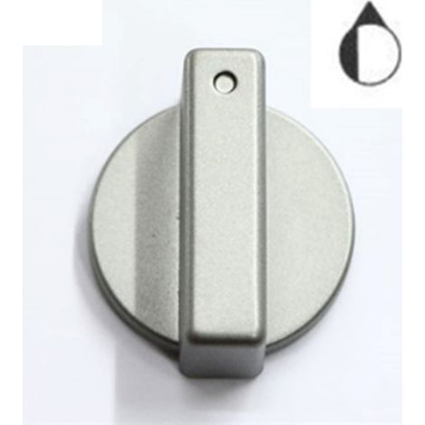 MANOPOLA POMELLO PIANO COTTURA SOVRANA CANDY D.38mm Silver