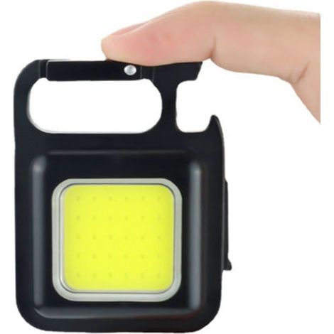 (Exclusivité Mexique) (Aucun échantillon requis, traitement uniquement) Mini lampe porte-clés COB portable, lampe de travail rechargeable haute luminosité de type C, lampe torche d'extérieur (Livrée a (1/5)