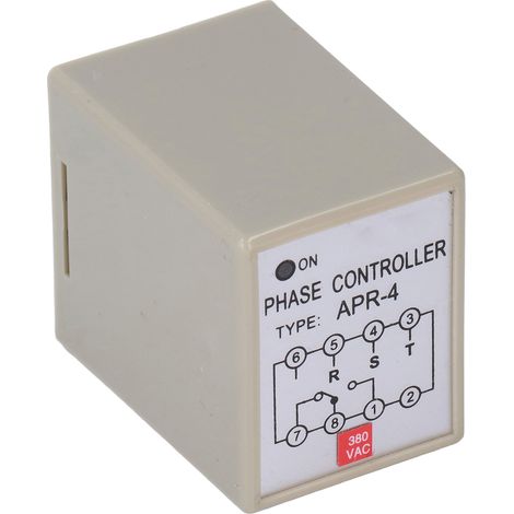 Relais de protection de phase CKCTELAY, dispositif de protection moteur étanche APR-4 pour pompe/ventilateur 380 V (1/5)