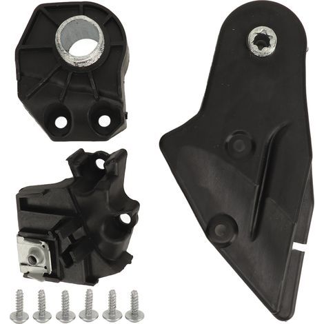 Kit di riparazione dell'alloggiamento del faro Aramox, kit di riparazione affidabile della staffa del faro, compatibile con Classe C Station Wagon S204, mantiene l'efficienza del faro (destro: (1/5)