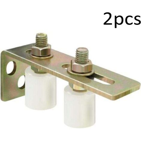 Ahlsen Roue de guidage de rail de porte de cour porte coulissante roue en nylon poulie en nylon industrielle diverses spécifications(2pcs) (1/5)